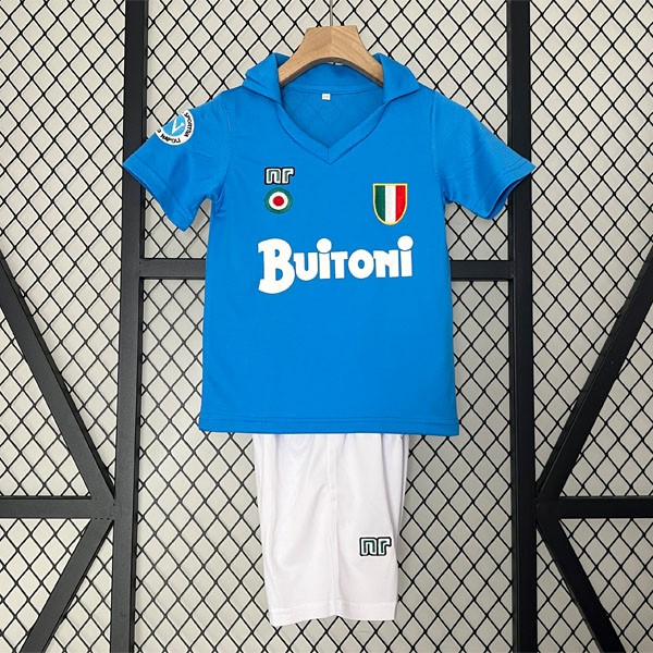 Camiseta Napoli Primera Retro Niño 1987 1988